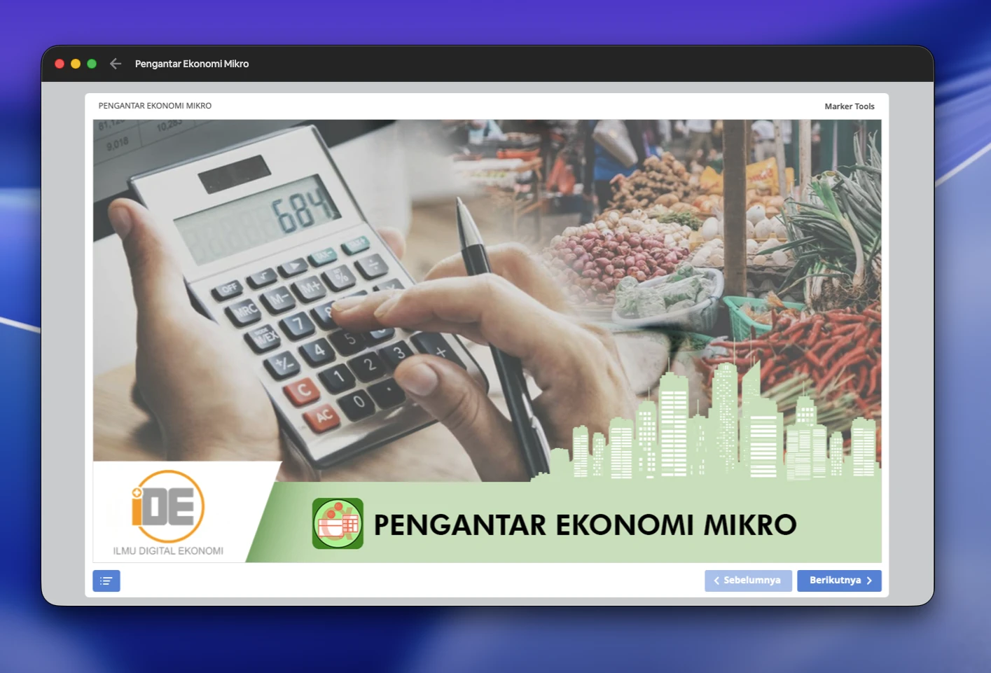 Material Reading View